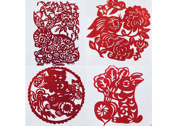 現代服務系舉辦“匠心譜芳華·巧手展風采”手工剪紙優秀作品展 